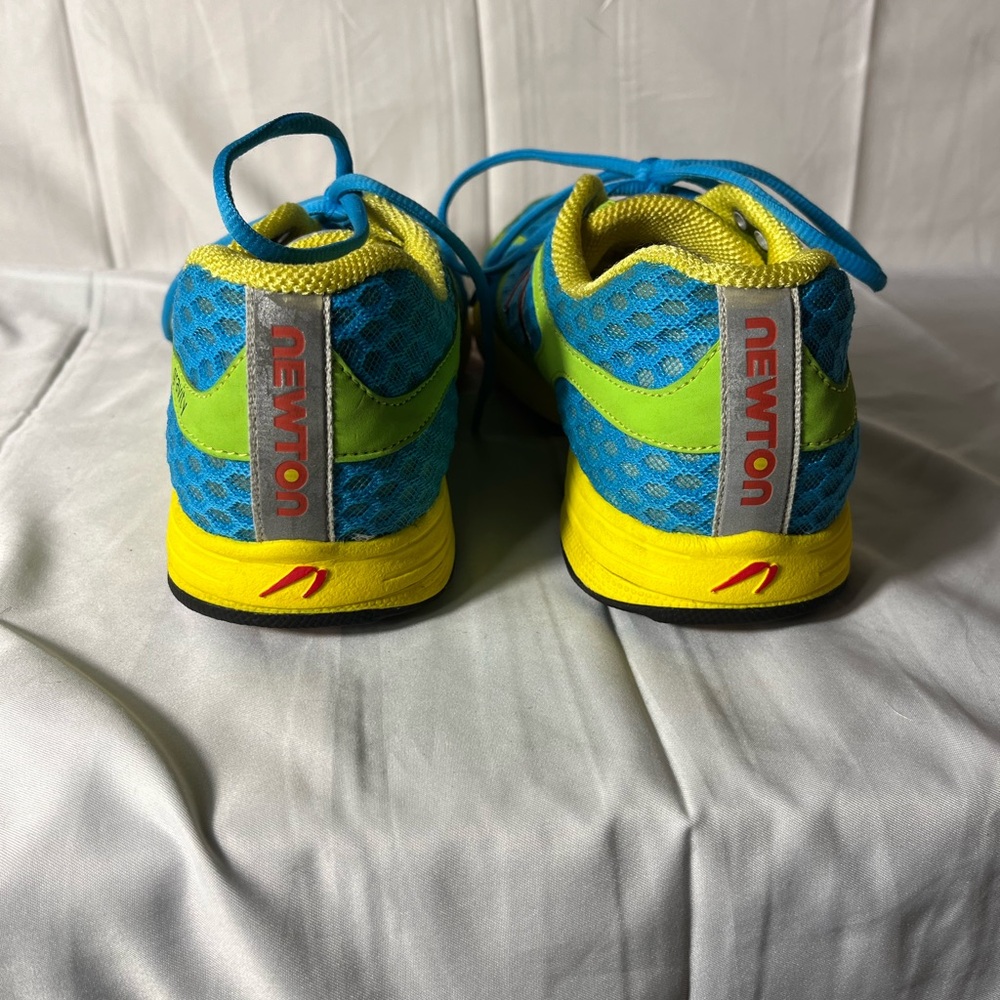Newton Terra Momentum Running Blue Lime 00212 Women Training Sneakers Size 8.5 - Picture 3 of 10